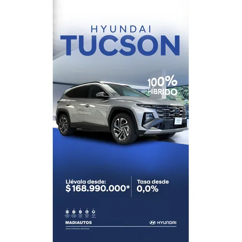 Hyundai Tucson 2026 Azul Bogotá