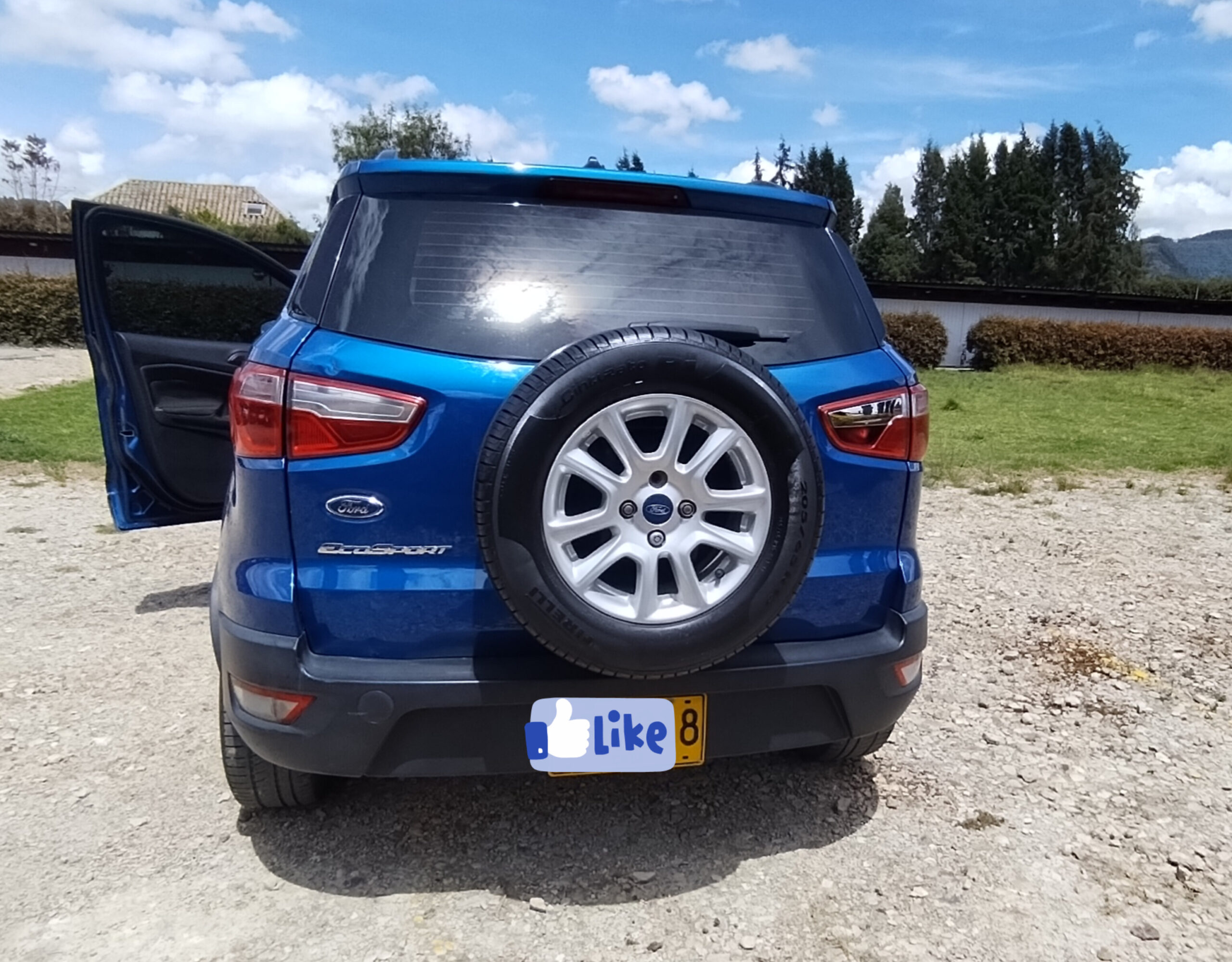Ford Ecosport 2020 Azul Chía