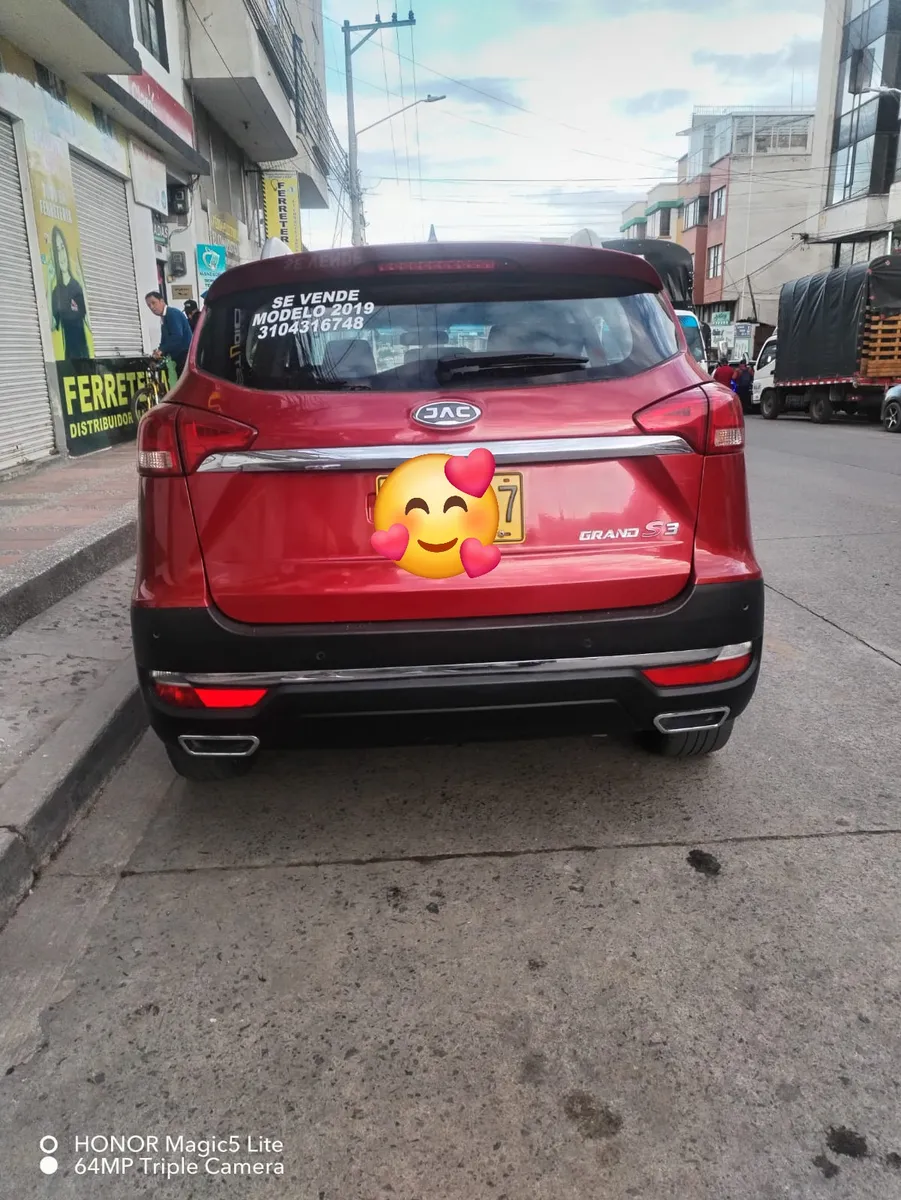 SUV JAC S3 2019 Rojo Ipiales