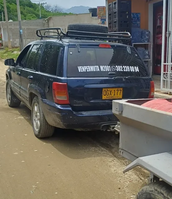 Jeep Grand Cherokee Limited 4.7 Automática 2001 azul3