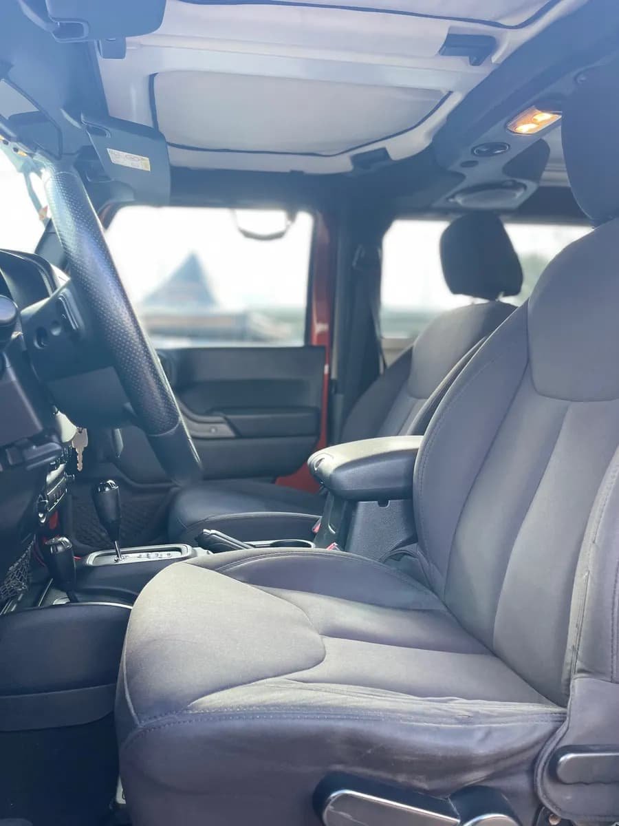 Jeep Wrangler 3.6 Sport 2014 Naranja