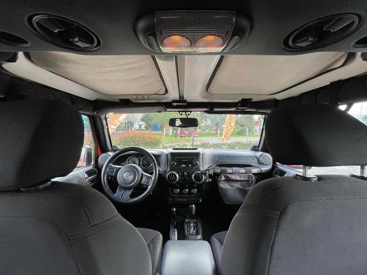 Jeep Wrangler 3.6 Sport 2014 Naranja