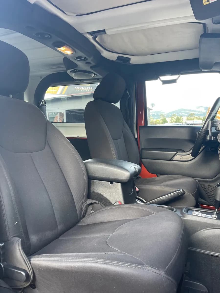 Jeep Wrangler 3.6 Sport 2014 Naranja