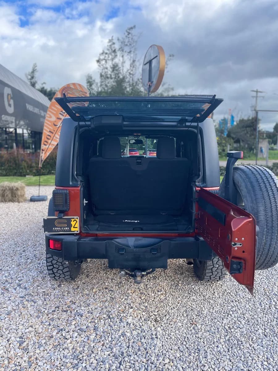 Jeep Wrangler 3.6 Sport 2014 Naranja