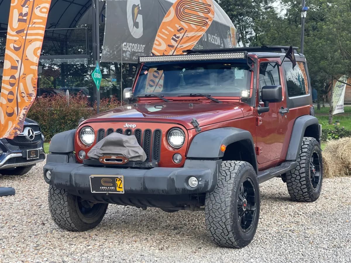 Jeep Wrangler 3.6 Sport 2014 Naranja