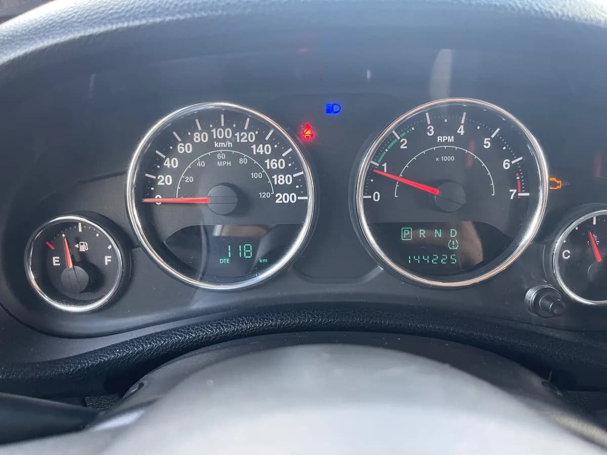 Jeep Wrangler 3.6 Sport 2014 Naranja