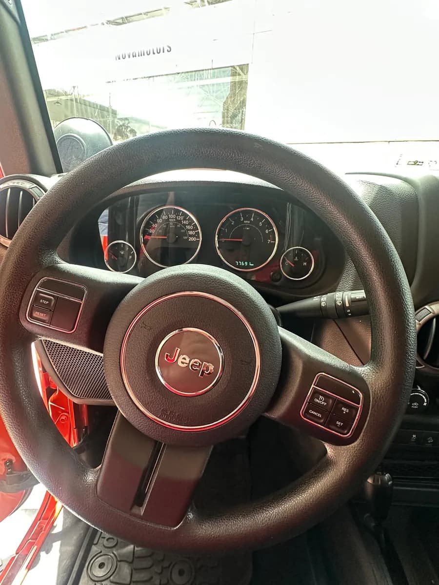 Jeep Wrangler 3.6 Sport 2015 Naranja