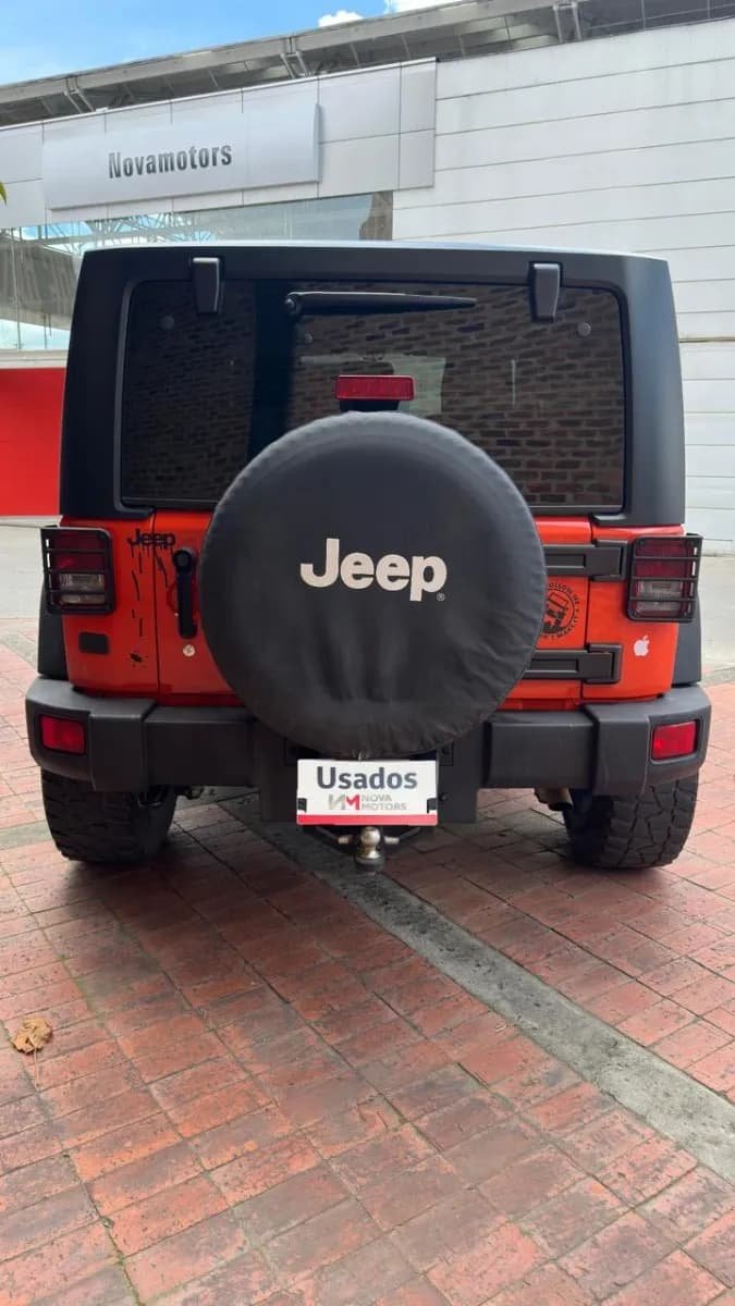Jeep Wrangler 3.6 Sport 2015 Naranja