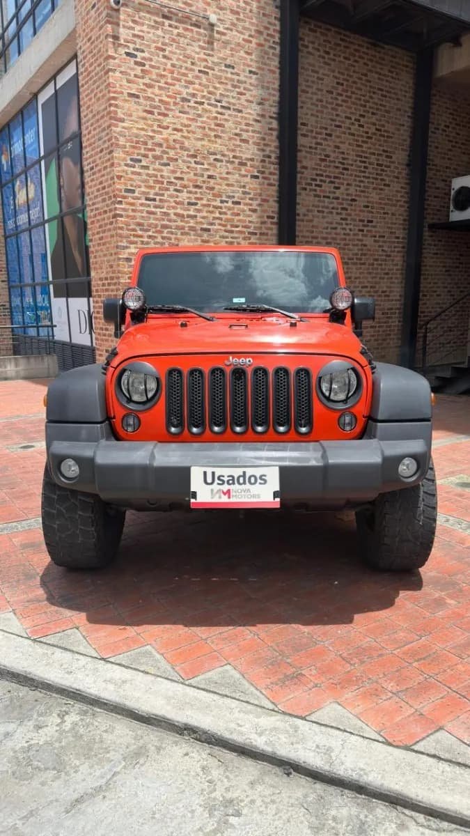 Jeep Wrangler 3.6 Sport 2015 Naranja