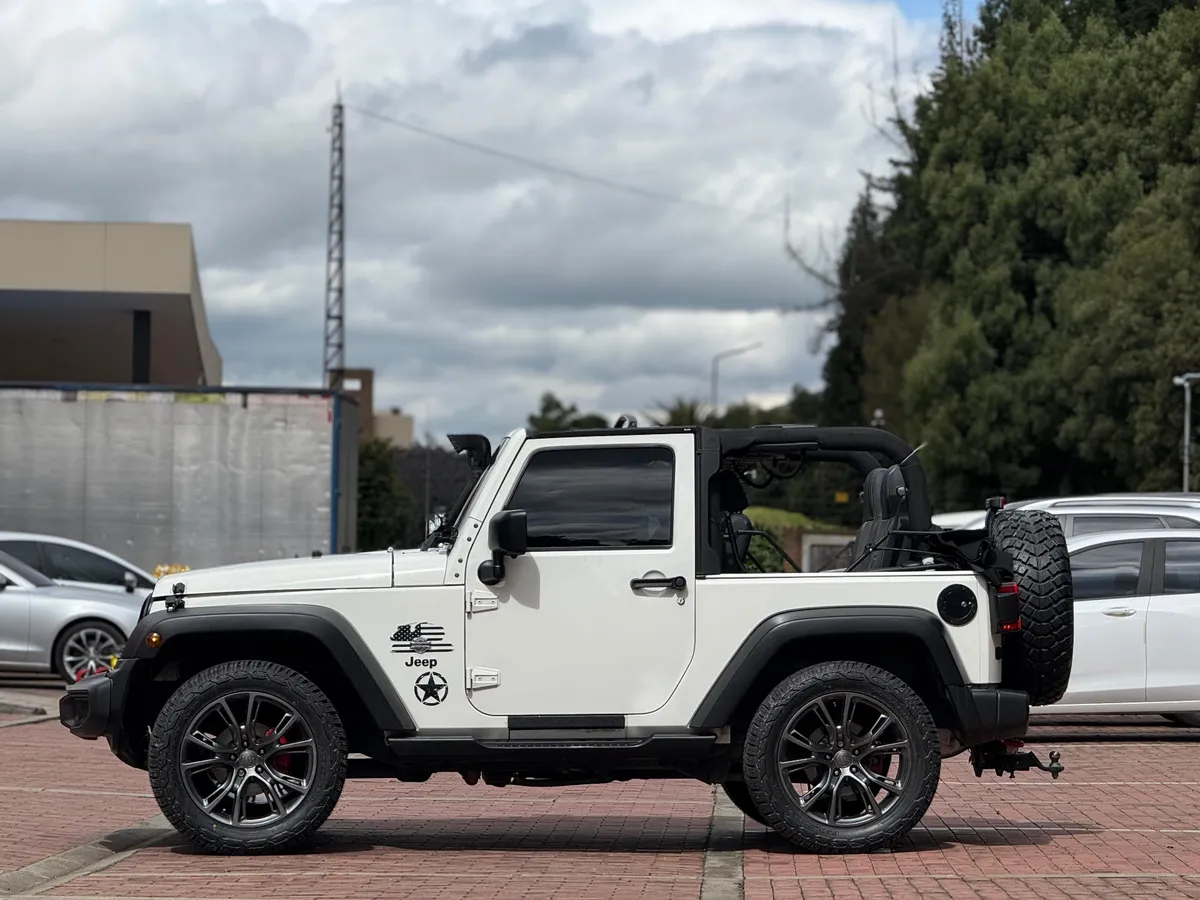 Jeep Wrangler 2010 Blanco Cota