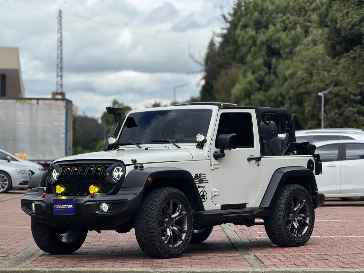 Jeep Wrangler 2010 Blanco Cota