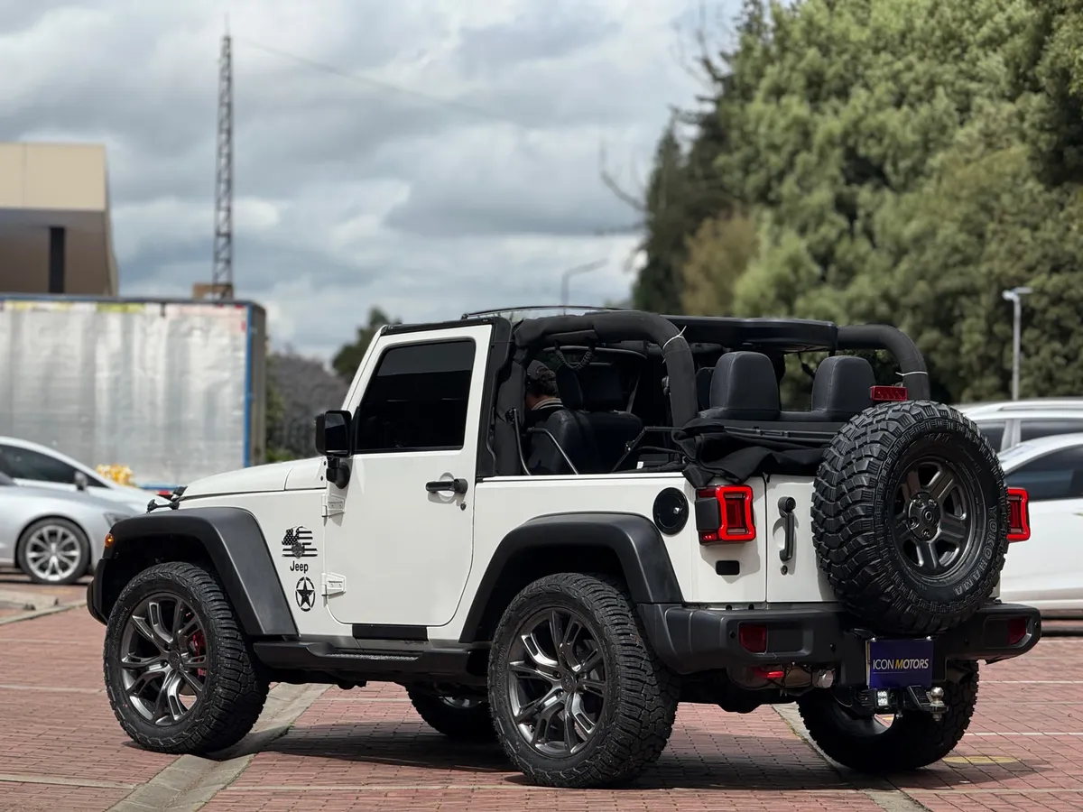 Jeep Wrangler 2010 Blanco Cota