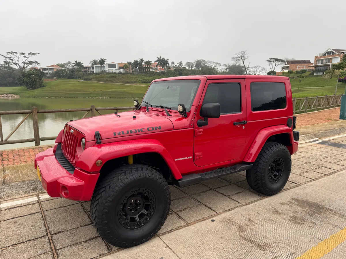 Jeep Wrangler 2010 Rojo Floridablanca