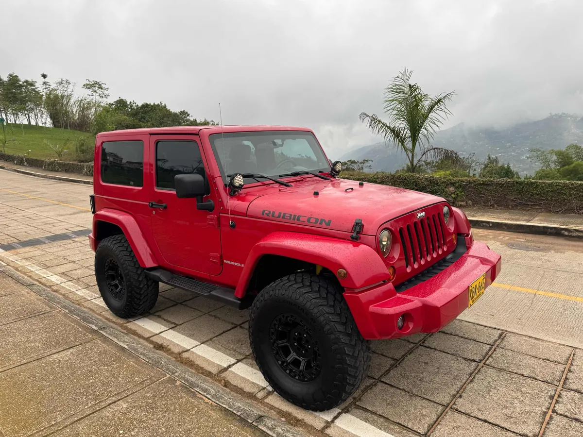 Jeep Wrangler 2010 Rojo Floridablanca