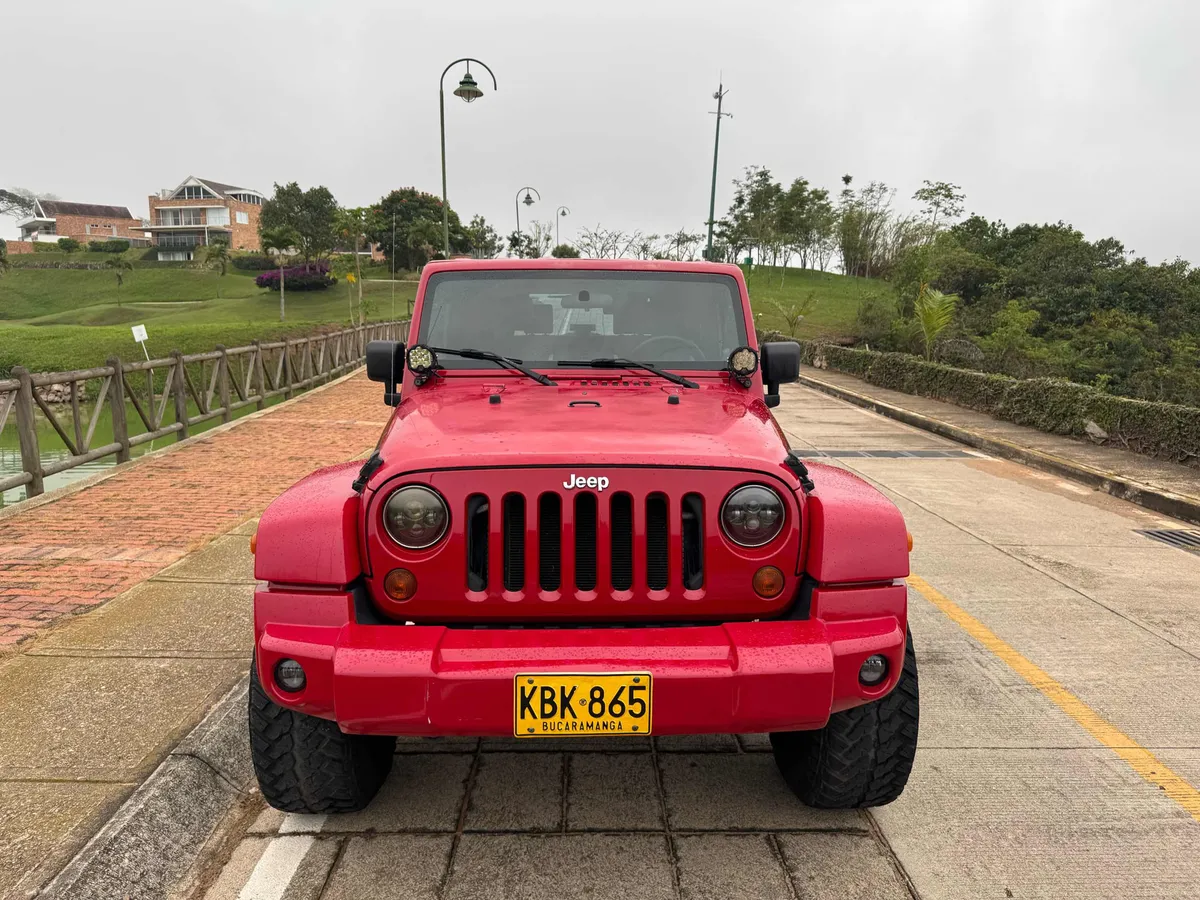 Jeep Wrangler 2010 Rojo Floridablanca