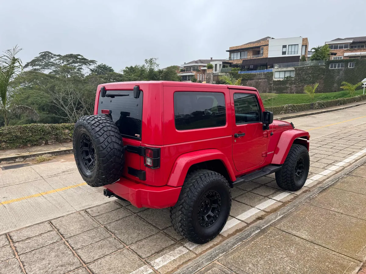 Jeep Wrangler 2010 Rojo Floridablanca