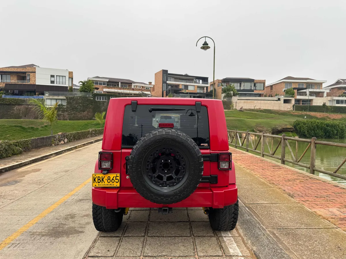 Jeep Wrangler 2010 Rojo Floridablanca