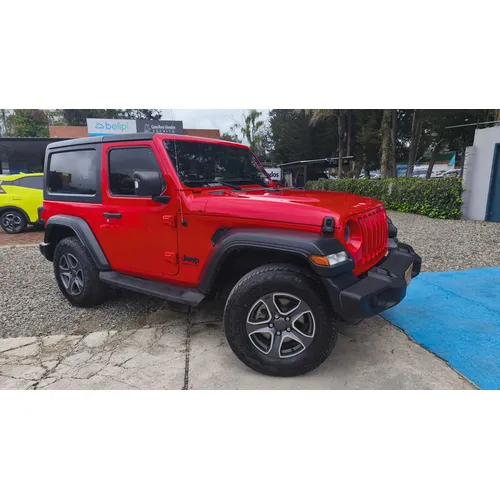 Jeep Wrangler Unlimited 2022 Rojo Bogotá