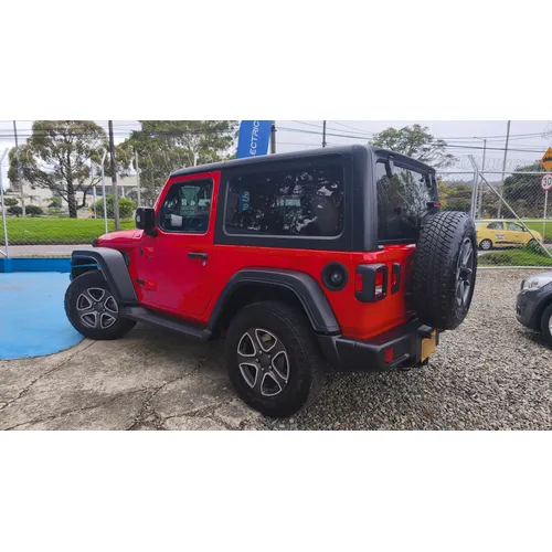 Jeep Wrangler Unlimited 2022 Rojo Bogotá
