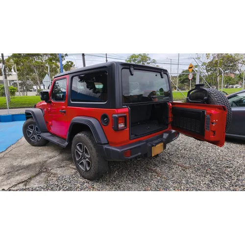 Jeep Wrangler Unlimited 2022 Rojo Bogotá