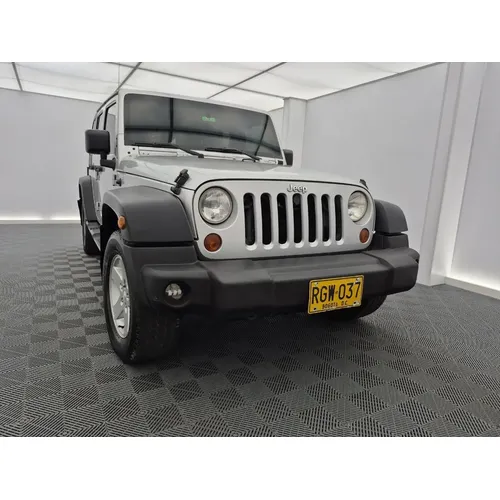 Jeep Wrangler Unlimited 2010 Plateado Bogotá