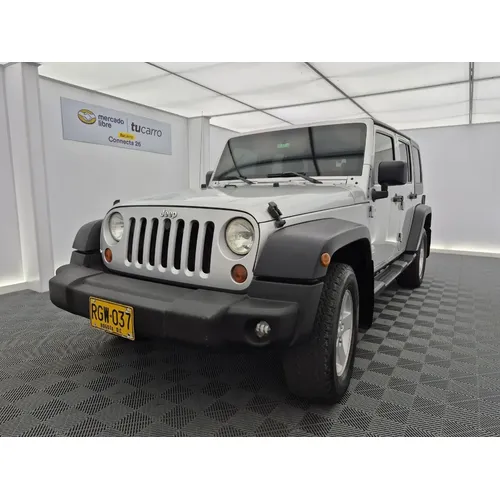 Jeep Wrangler Unlimited 2010 Plateado Bogotá