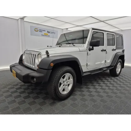 Jeep Wrangler Unlimited 2010 Plateado Bogotá
