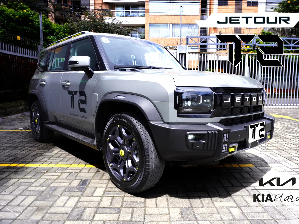Jetour T2 2026 Gris Bogotá