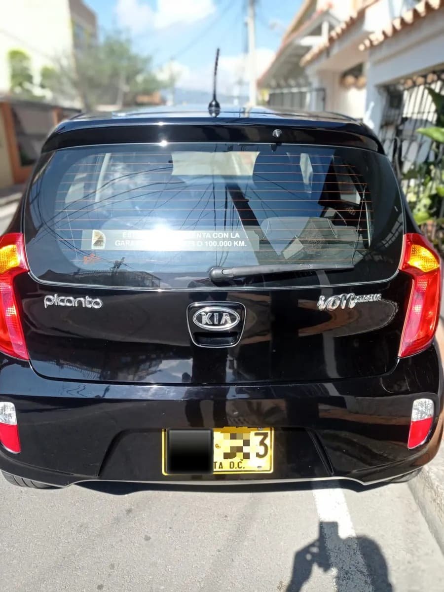 Kia Picanto 1.25 Ion Xtrem 2012 Negro