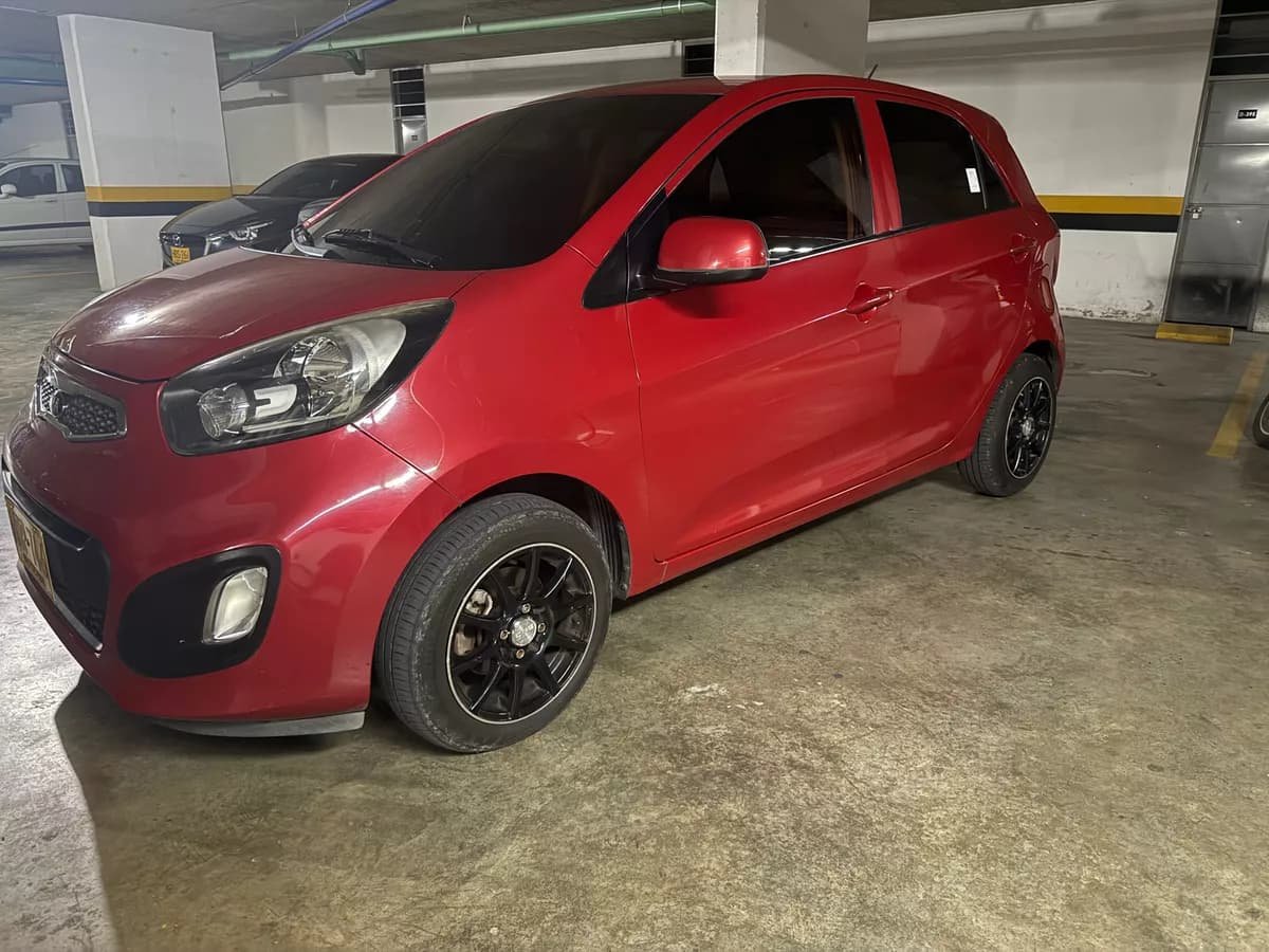 Kia Picanto 1.25 Ion Xtrem Rojo Año 2014
