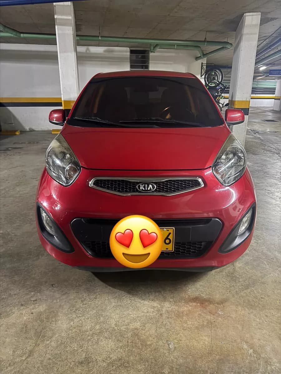 Kia Picanto 1.25 Ion Xtrem Rojo Año 2014