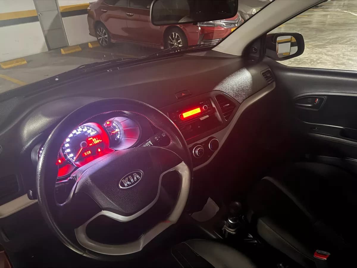 Kia Picanto 1.25 Ion Xtrem Rojo Año 2014