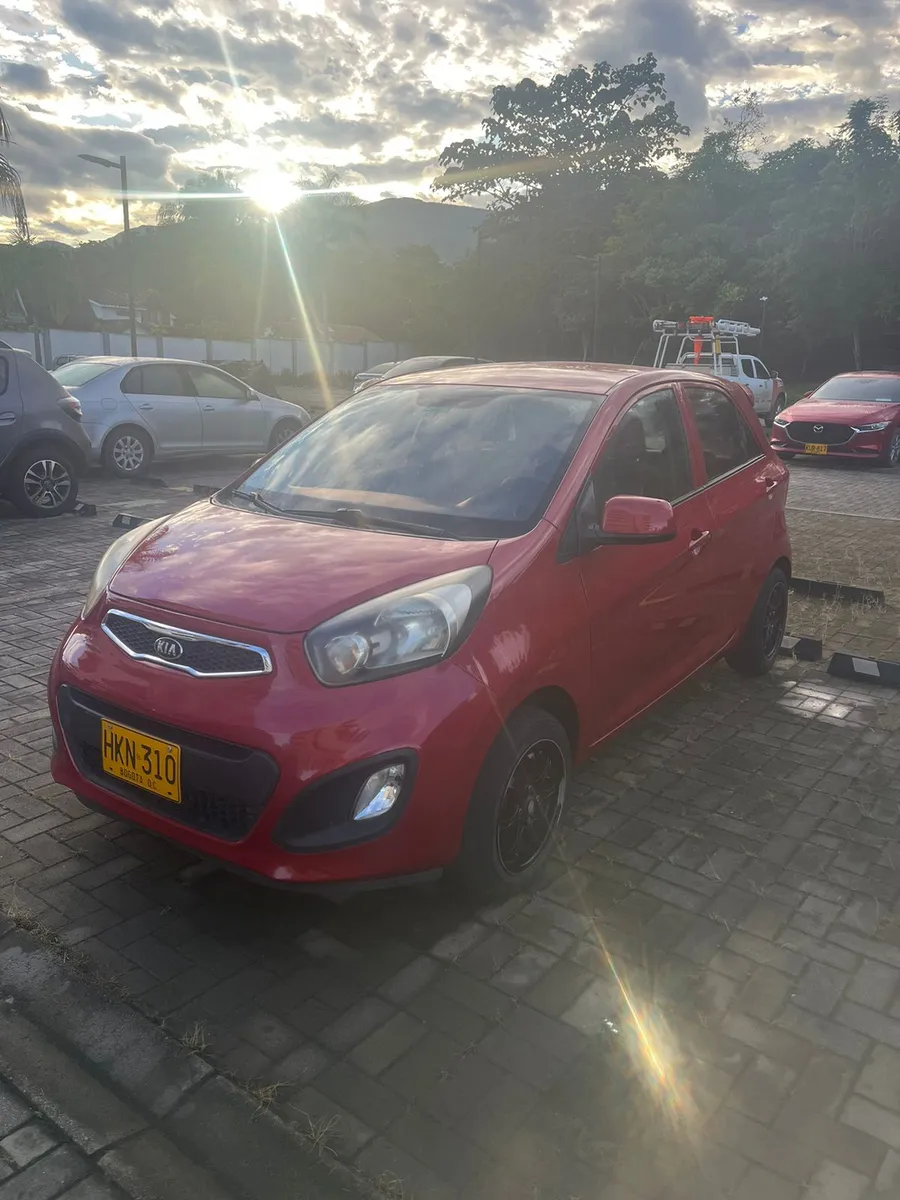 Kia Picanto Ion 2014 Rojo Melgar