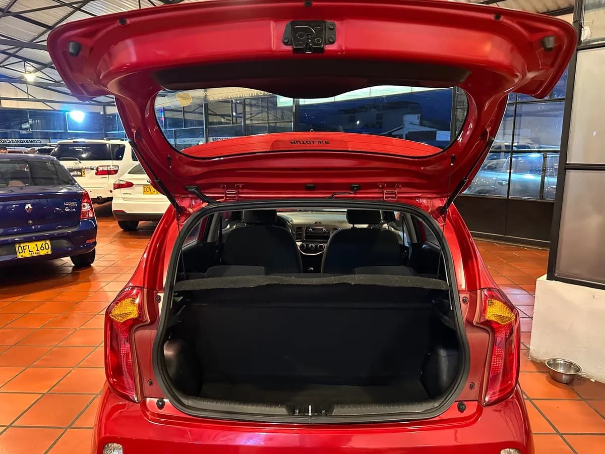 Kia Picanto Ion Xtrem 1.25 2014 Rojo