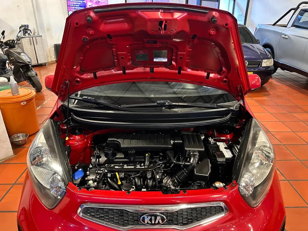 Kia Picanto Ion Xtrem 1.25 2014 Rojo