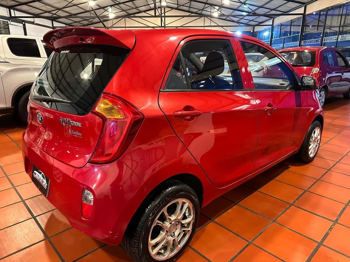 Kia Picanto Ion Xtrem 1.25 2014 Rojo