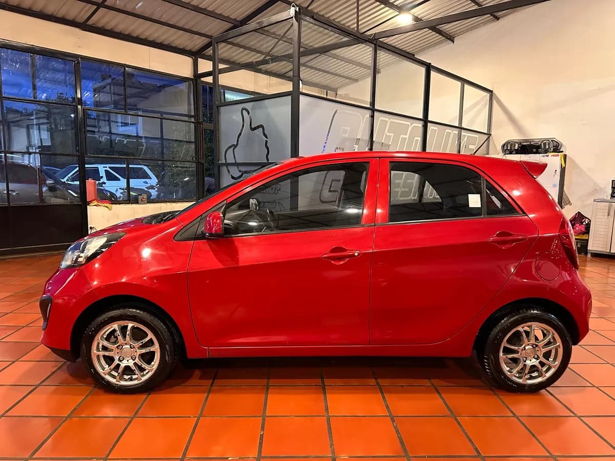 Kia Picanto Ion Xtrem 1.25 2014 Rojo