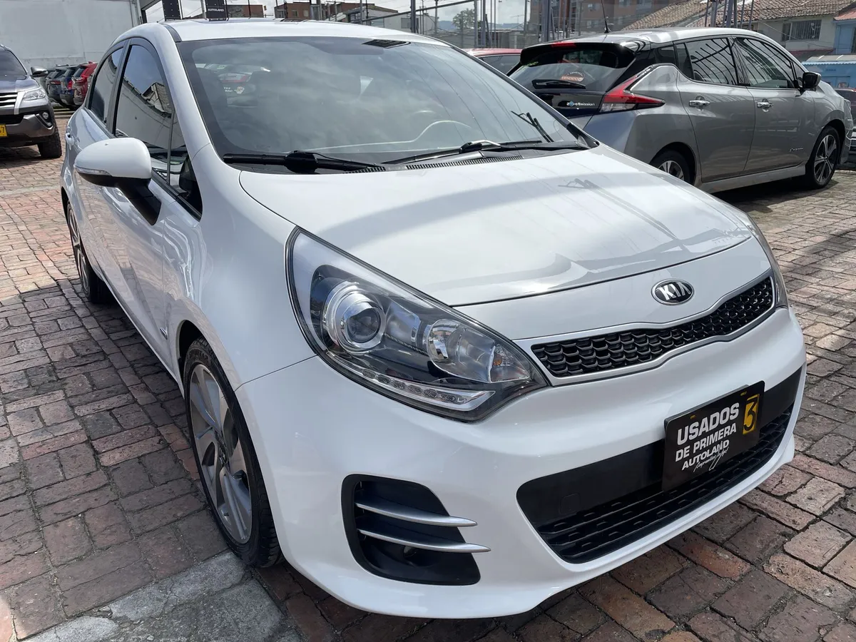 Kia Rio Spice R 2017 Blanco Bogotá