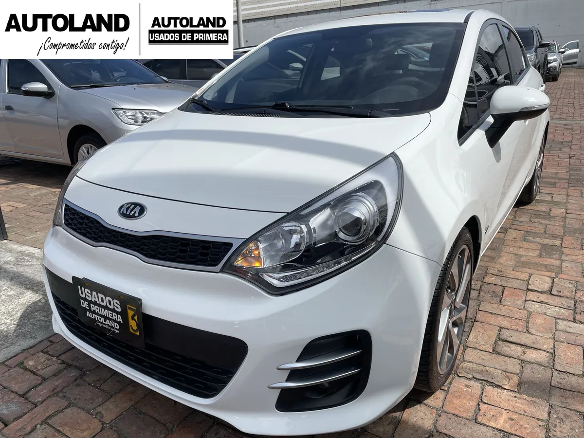 Kia Rio Spice R 2017 Blanco Bogotá