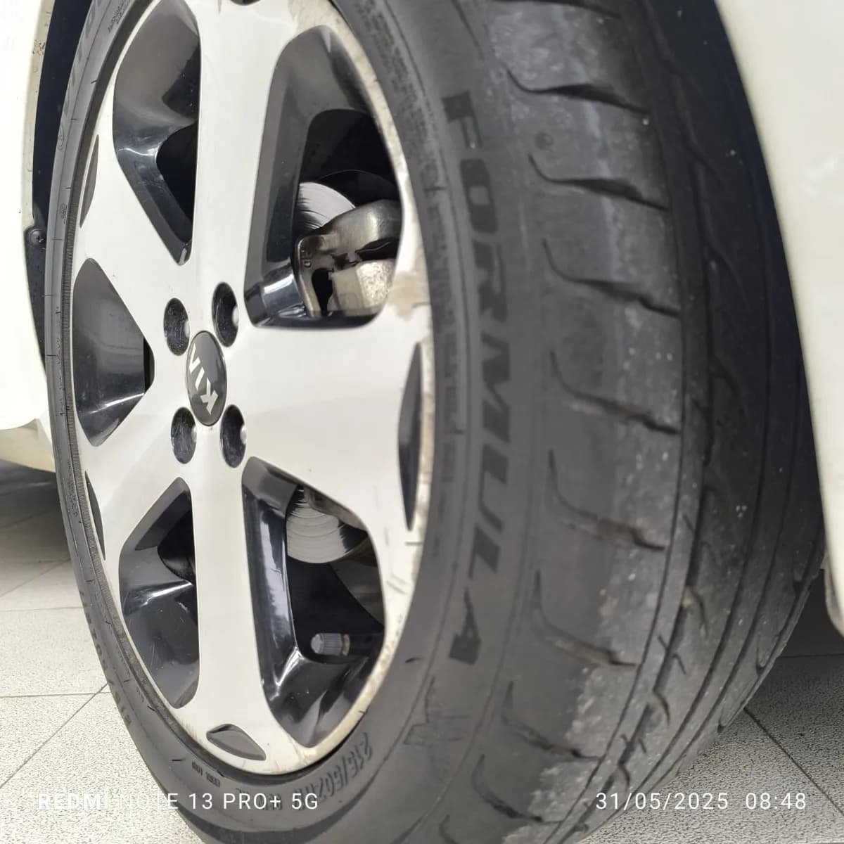 Kia Rio Spice Ub Ex 1.4 2014 Blanco