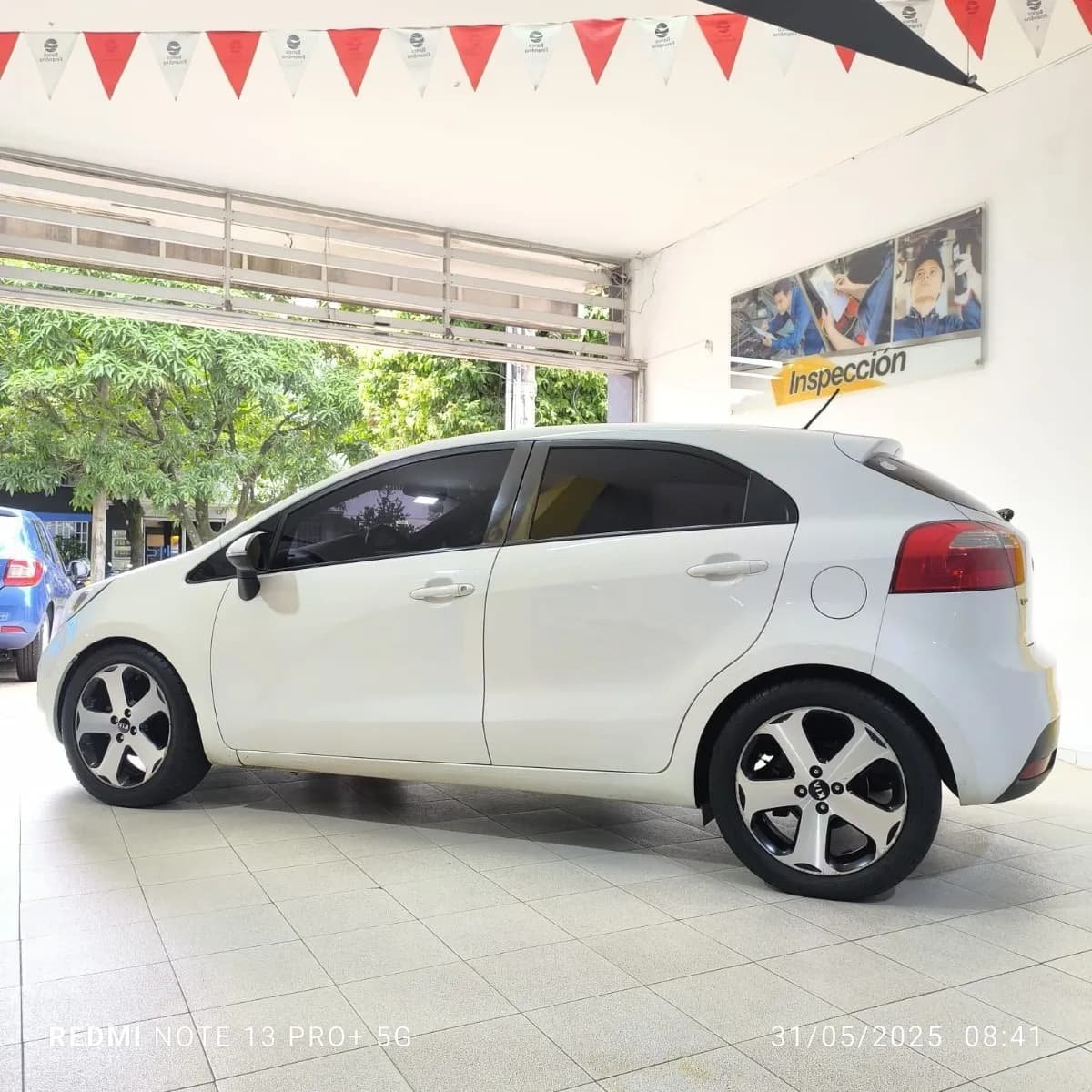 Kia Rio Spice Ub Ex 1.4 2014 Blanco