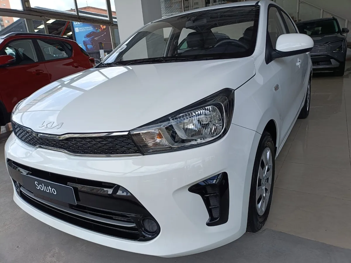 Kia Soluto 2026 Blanco Bogotá