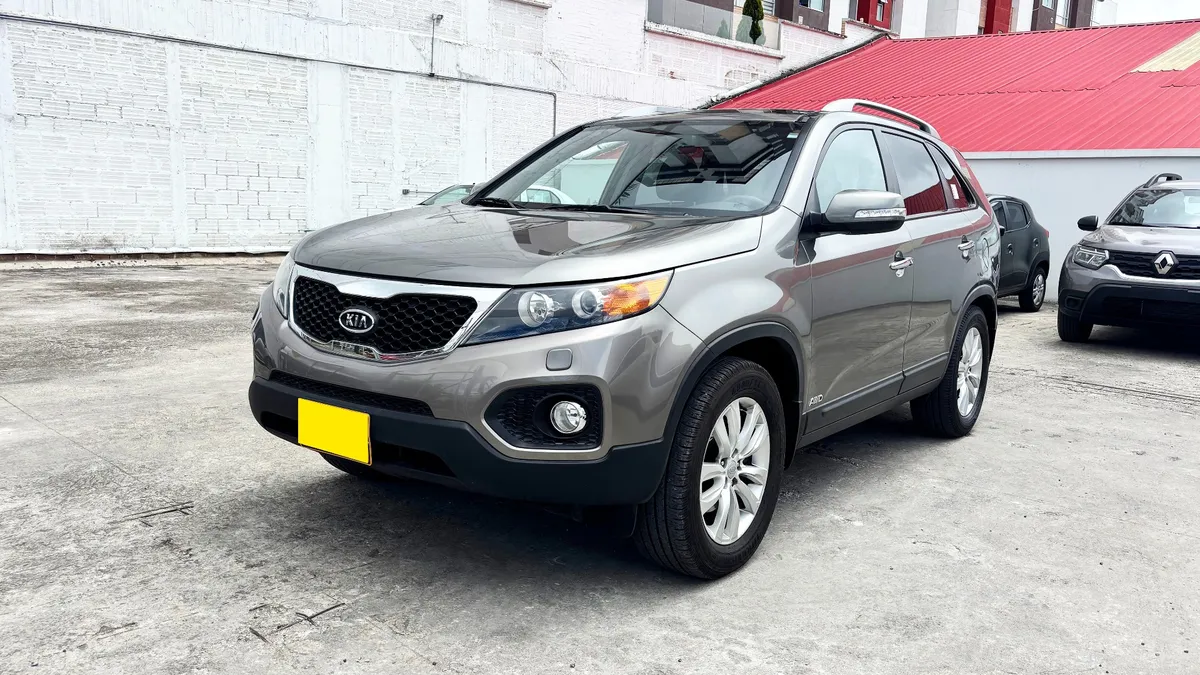 Kia Sorento EX 3.5 Automática 2012 Gris1