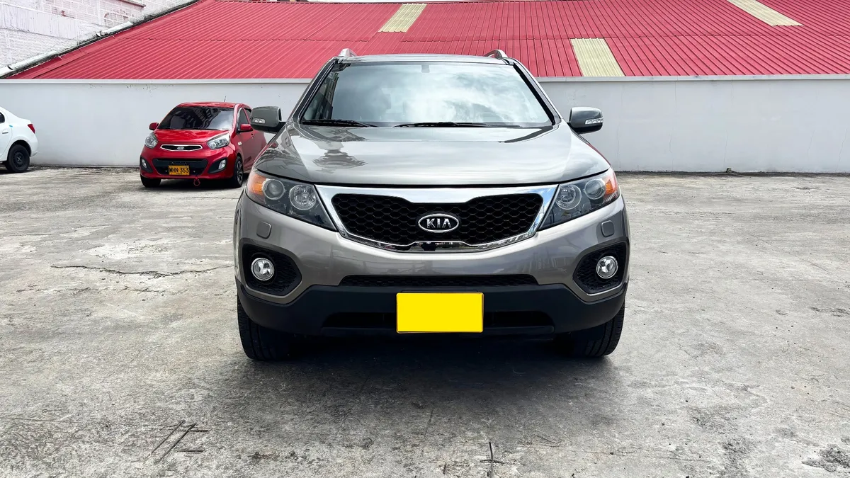 Kia Sorento EX 3.5 Automática 2012 Gris2