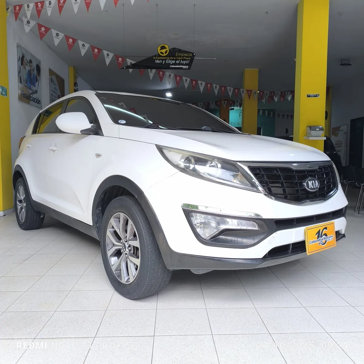 Kia Sportage Revolution 2015 Blanco Yopal