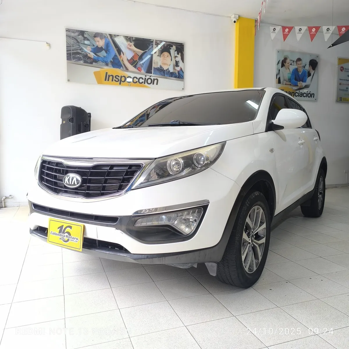 Kia Sportage Revolution 2015 Blanco Yopal