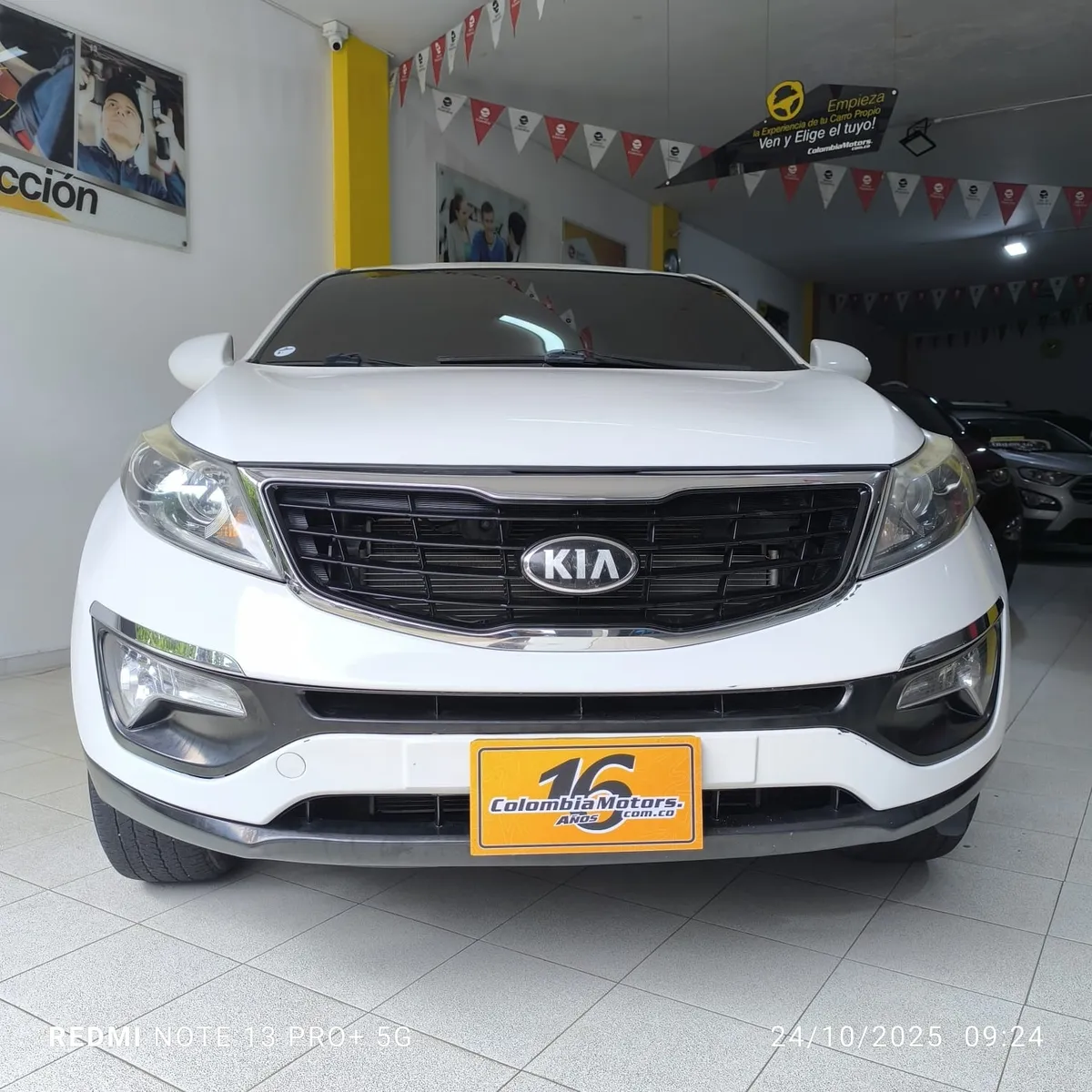 Kia Sportage Revolution 2015 Blanco Yopal