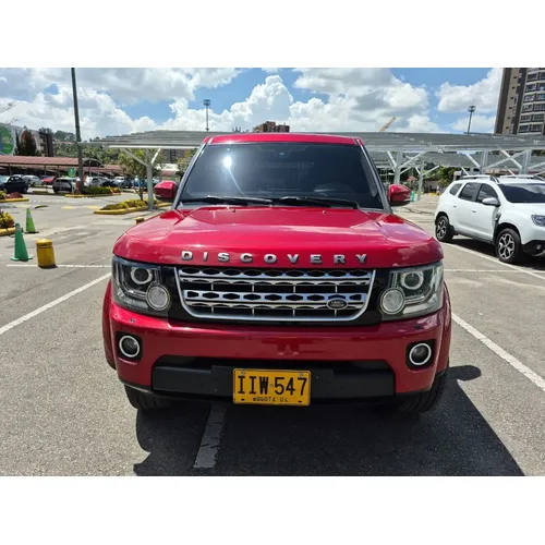 Land Rover Discovery 4 2015 Rojo Bogotá