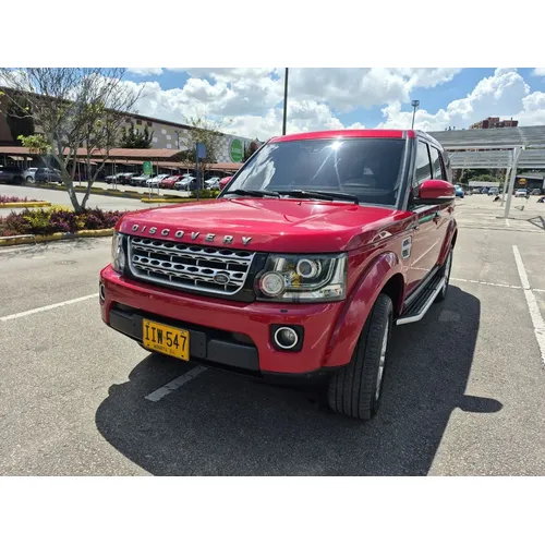 Land Rover Discovery 4 2015 Rojo Bogotá