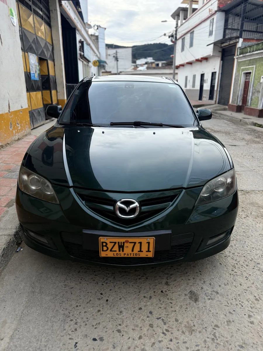 Mazda 3 2007 Verde Pamplona